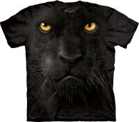 T-Shirt schwarzer Panther in der Farbe schwarz