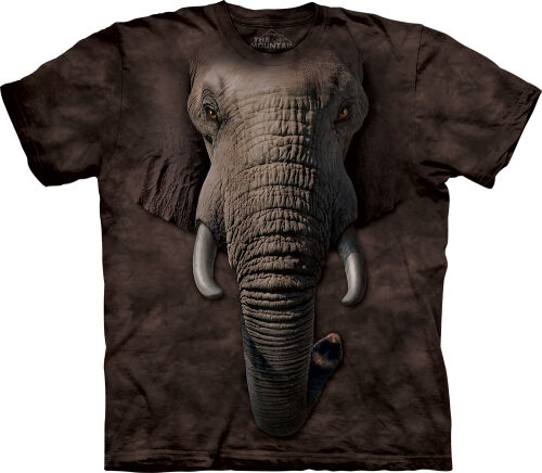 Elefanten T-Shirt Elephant Face S