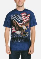 Patriotic T-Shirt Eagle Talon Flag