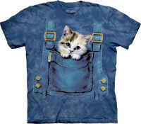 Katzen T-Shirt Kitty Overalls XL