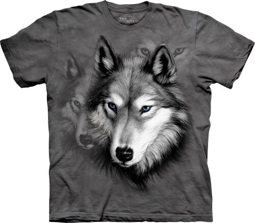 Wolf T-Shirt Wolf Portrait M