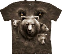 Bären T-Shirt Bear Eyes M