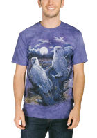 Eulen T-Shirt Snowy Owls M