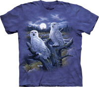 Eulen T-Shirt Snowy Owls L