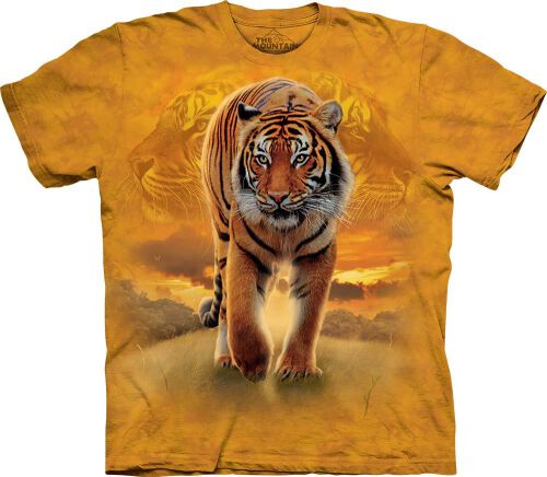 Tiger T-Shirt Rising Sun Tiger
