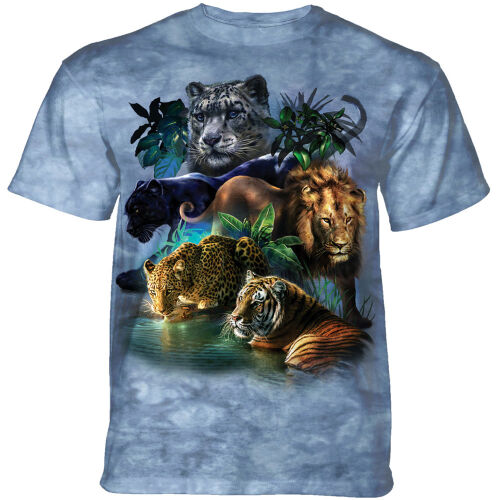 Raubkatzen T-Shirt Big Cats Jungle M