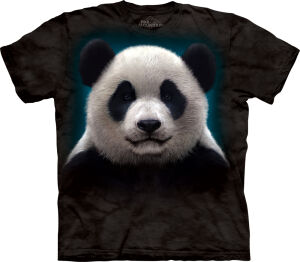 Panda Bären T-Shirt in der Farbe Schwarz