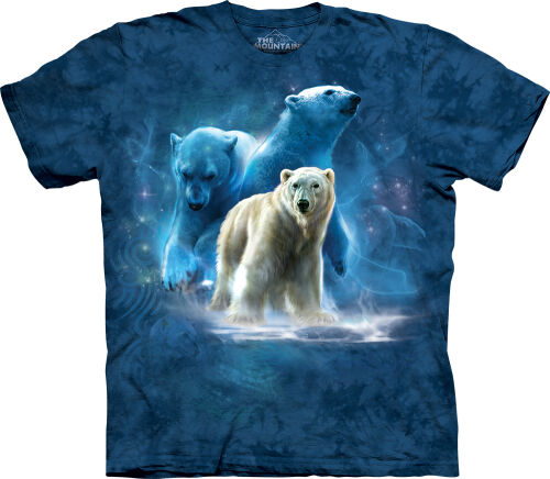 Eisbären T-Shirt Polar Collage