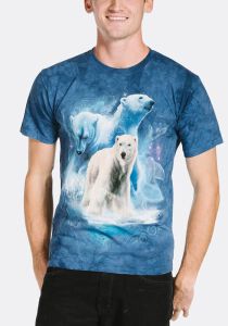 Eisbären T-Shirt Polar Collage S