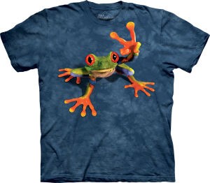 Frosch T-Shirt Victory Frog