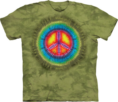 Peace T-Shirt Peace Tie Dye 2XL