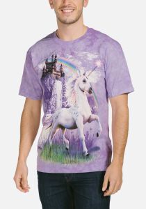 Einhorn T-Shirt Unicorn Castle L