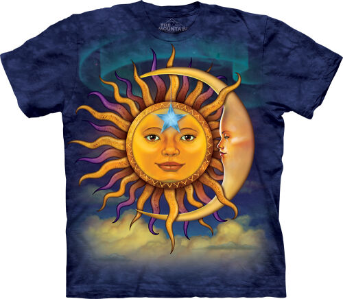 Fantasy T-Shirt Sun Moon 2XL