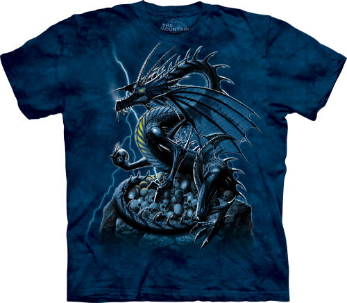 Drachen T-Shirt Skull Dragon 3XL