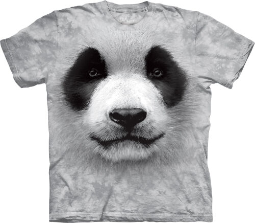 Panda Kinder T-Shirt Big Face Panda