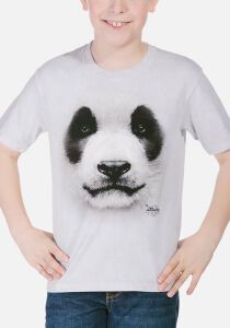 Panda Kinder T-Shirt Big Face Panda