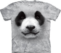 Panda Kinder T-Shirt Big Face Panda L