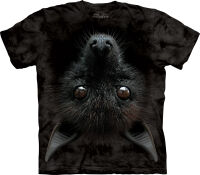 Fledermaus Kinder T-Shirt Bat Head M