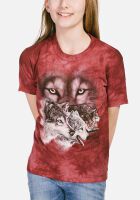 Wolf Kinder T-Shirt Find 9 Wolves XL