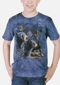 B&auml;ren Kinder T-Shirt Find 13 Black Bears