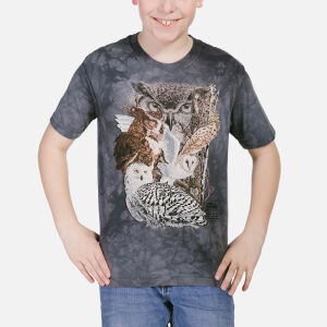 Eulen Kinder T-Shirt Find 11 Owls