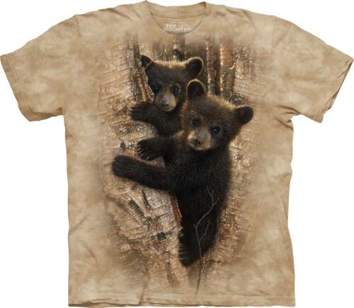 Bären Kinder T-Shirt Curious Cubs S