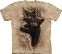 Bären Kinder T-Shirt Curious Cubs XL