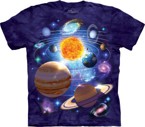 Planeten Kinder T-Shirt You Are Here