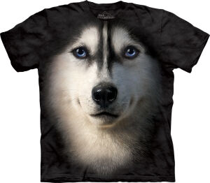 Husky Kinder T-Shirt Siberian Face