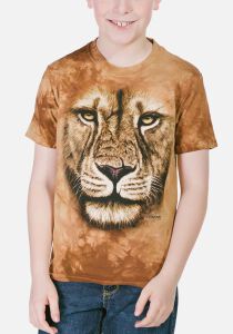 Löwen Kinder T-Shirt Lion Warrior