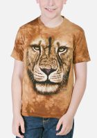 Löwen Kinder T-Shirt Lion Warrior XL