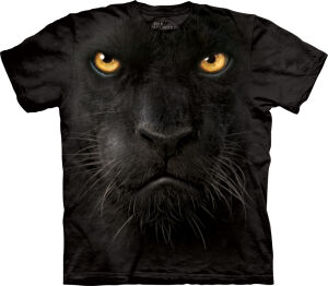 Schwarzer Panther Kinder T-Shirt XL