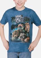 Raubkatzen Kinder T-Shirt Big Cat Jungle L