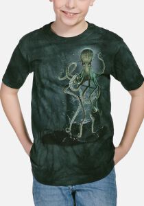 Kraken Kinder T-Shirt Octopus