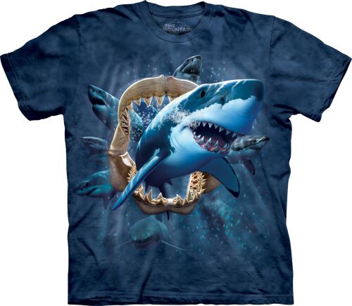 Hai Kinder T-Shirt Shark Attack M