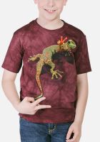 Echsen Kinder T-Shirt Peace out Gecko L