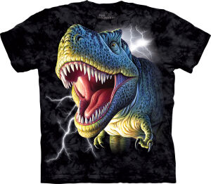 Dinosaurier Kinder T-Shirt Lightning Rex S