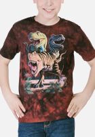 Dinosaurier Kinder T-Shirt Rex Collage
