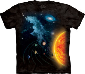 Planeten Kinder T-Shirt Solar System S